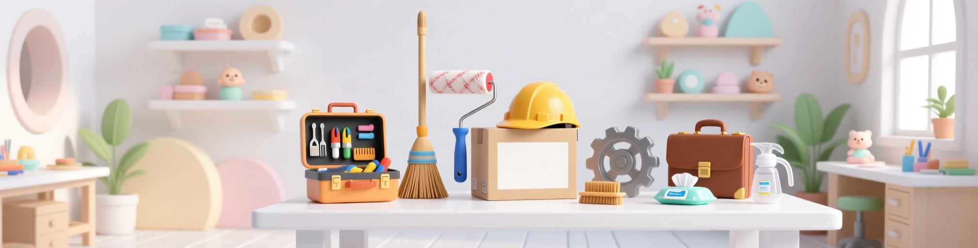فراشي ومناديل التنظيف