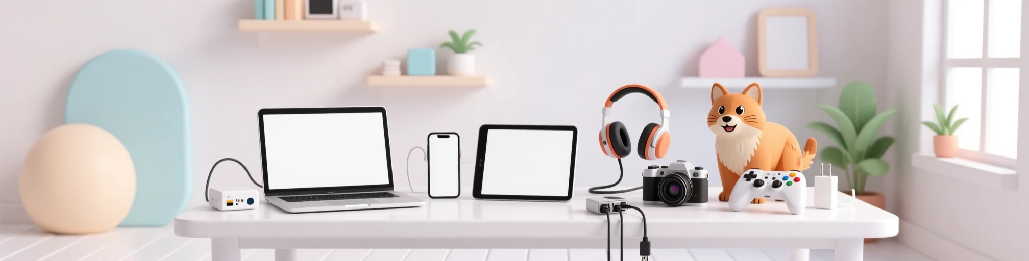 محاور USB و FireWire Hubs