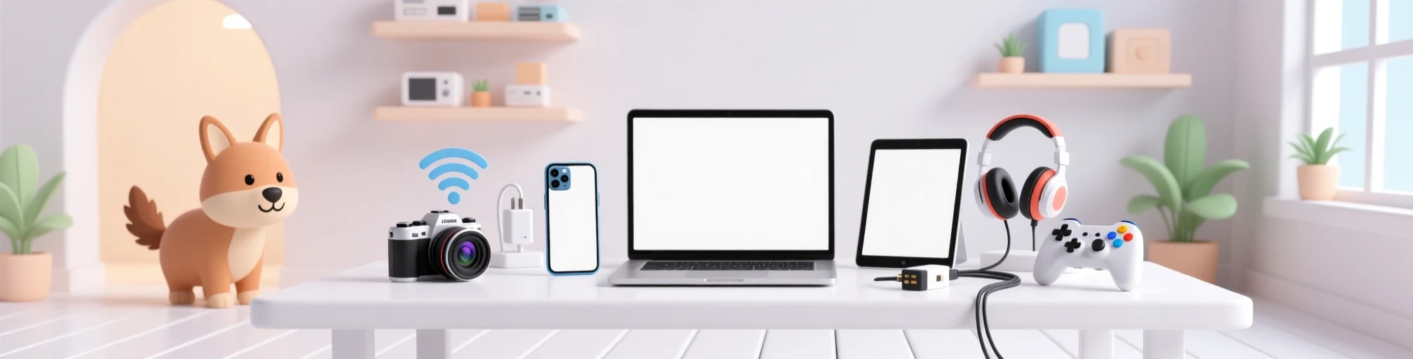 بطاقات ومحولات شبكة Wi-Fi