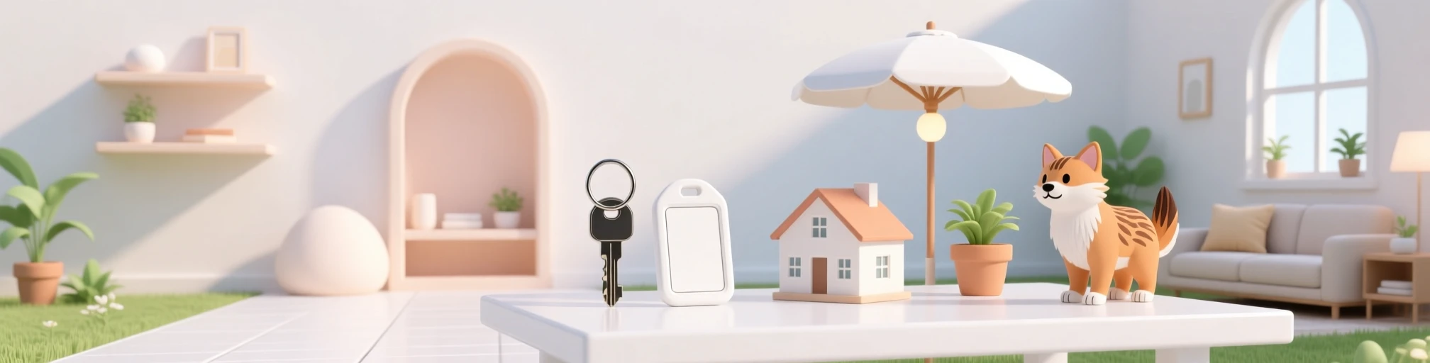 أضواء المظلات الخارجية