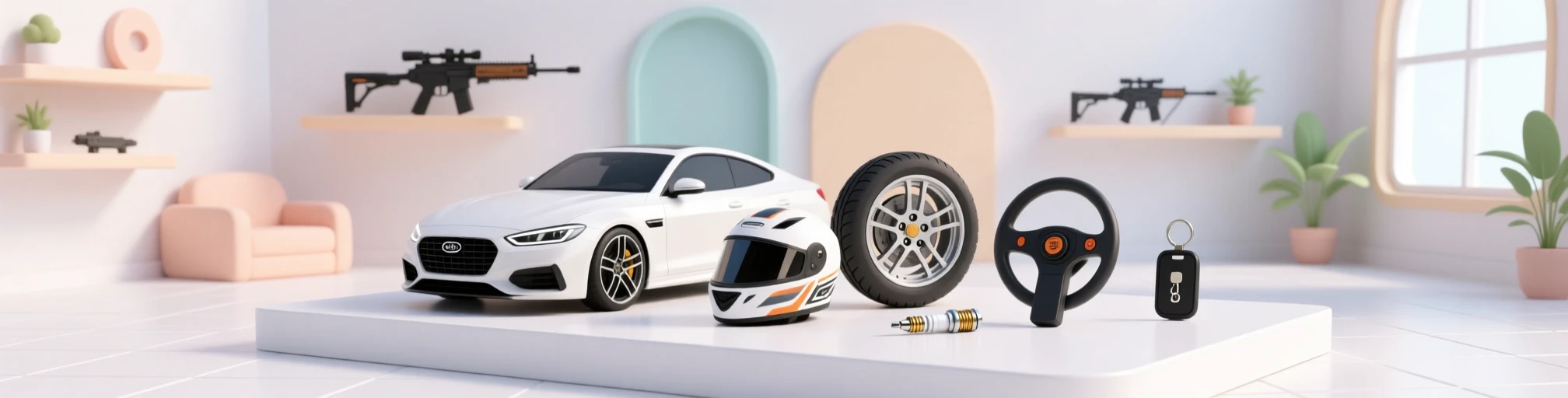 قطع غيار وإكسسوارات مسدسات الإيرسوفت