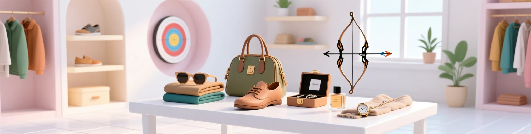 أهداف القوس والقوس والنشاب